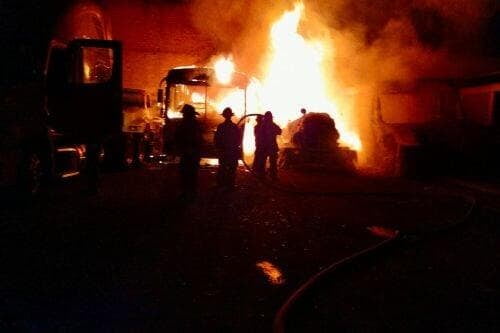 Bomberos de Toluca, sofocan incendio en El Seminario
